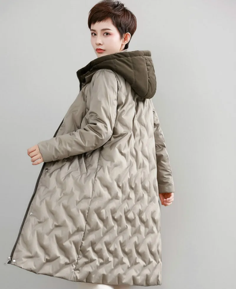 High Quality 2016 Italy Women Parka Winter Jacket Female