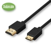 Shuliancable Mini HDMI zu HDMI Kabel 1080p 3D 1m 1,5 m 2m 3m 5m Hohe speed Adapter für Kamera Monitor Projektor Notebook TV