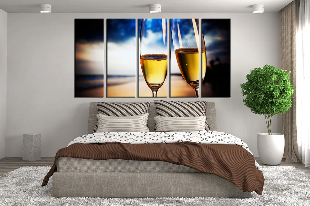 5_Piece_Canvas_Photography_Champagne_Wall_Art_Champagne_Multi_Panel_Art_Champagne_Huge_Canvas_Prints_Champagne_Glass_Decor_2__47635.1490869064.1280.1280