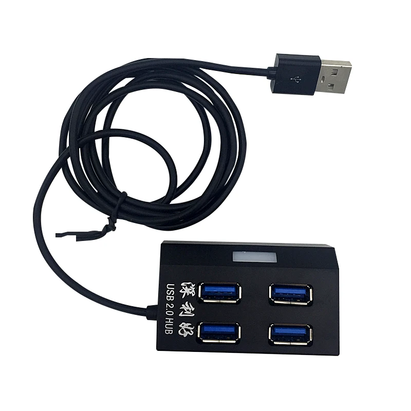 Высокое качество 4 Порты и разъёмы USB 2.0 хаб usb HUB Портативный разветвитель для Apple