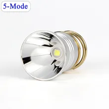 3V-progettazione Drop-In- P60 di 26.5 V per il CREE flashl le lampadine della torcia di UltraFire hanno condotto il CREE XP-L V6 della lampadina della sostituzione di 8.4mm