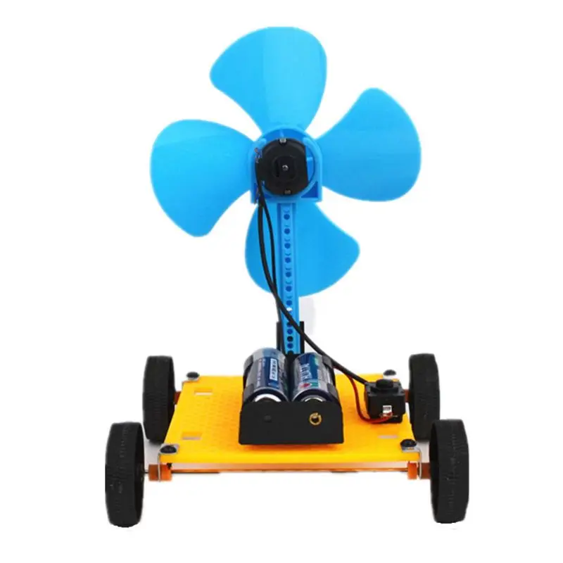 Creative New Assembling DIY Small Fan Production Scientific Experiment Maker Education Kit 2