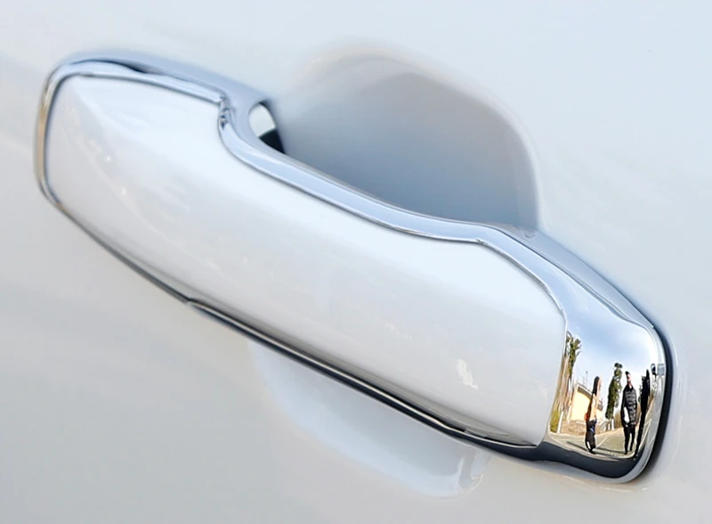 For Volvo XC60 2018 Outer Side Door Handle Cover Trim Decoration ABS Chrome 4pcs For Volvo XC60