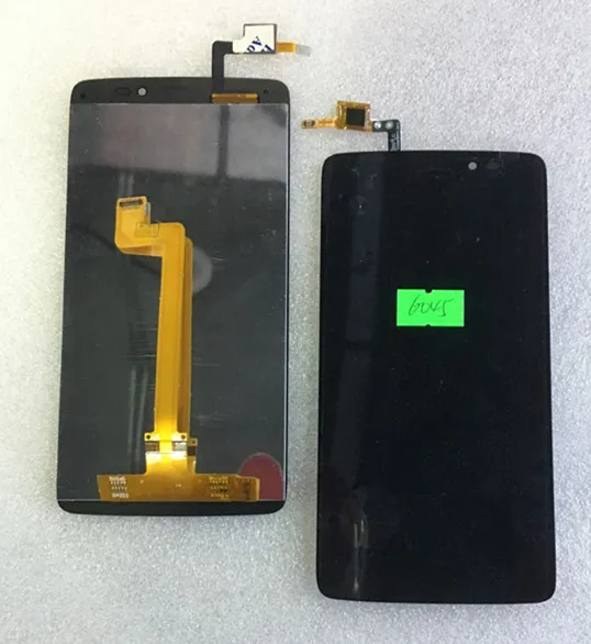 

Lcd screen display+Touch panel digitizer For Alcatel One Touch Idol 3 6045 OT6045 black color free shipping