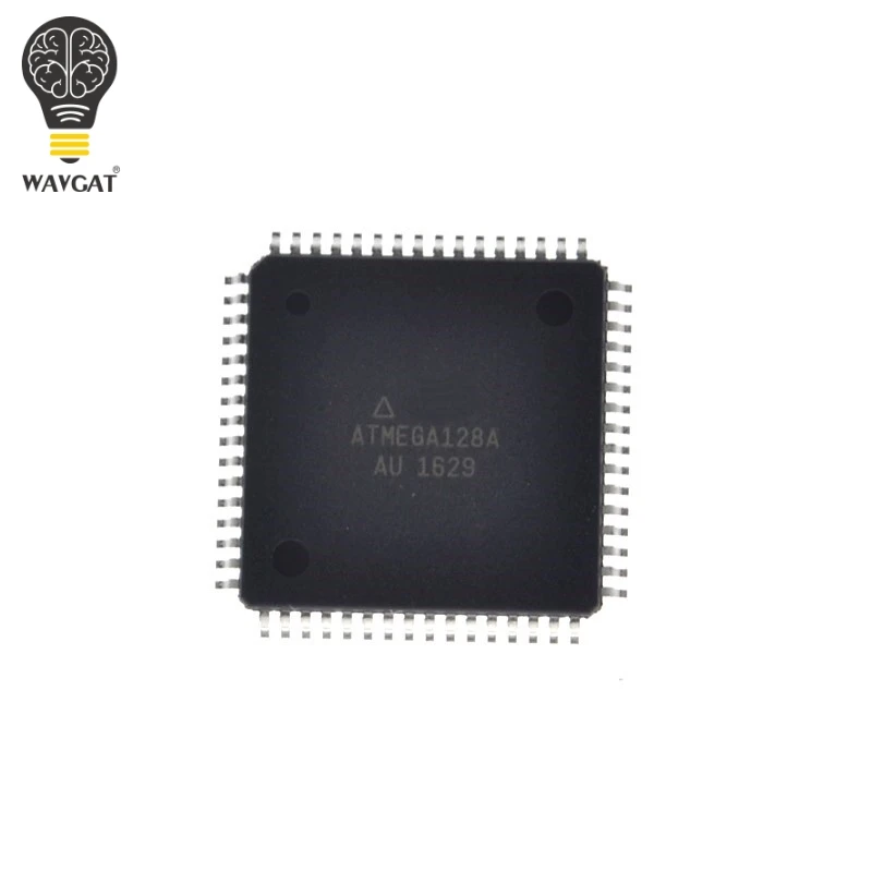 Бесплатная доставка ATMEGA128A AU ATMEGA128 8 битный микроконтроллер с 128 К байт в Системы
