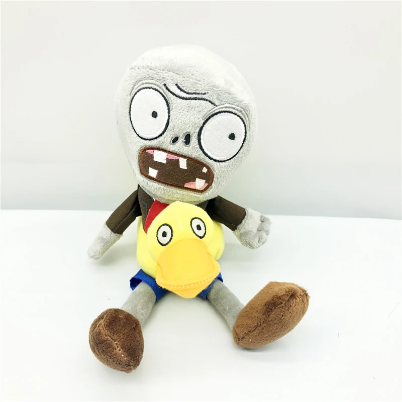 Игрушка плюшевая Растения против Зомби 2 фигурки мягкая кукла волшебный зомби 15