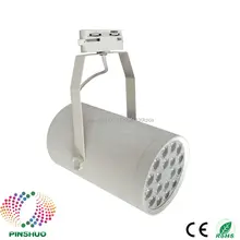 10 шт./партия) 3 года гарантии толстый корпус Bridgelux чип 18 Вт светодиодный Трек света затемнения точечная лампа прожектор рельс отслеживание