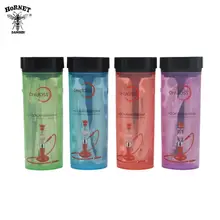 Акриловый портативный бутылочный кальян легко Открытый Пикник пляж автомобиль ванная комната кальян с чашей для кальяна/шланг/мундштук аксессуары