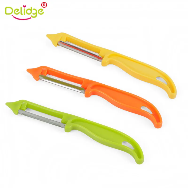 Delidge 1 Pc Plastic Potato Peeler Vegetables Knife Household Kitchen Gadget Home Tools Accessories Cucumber Peelers& zester