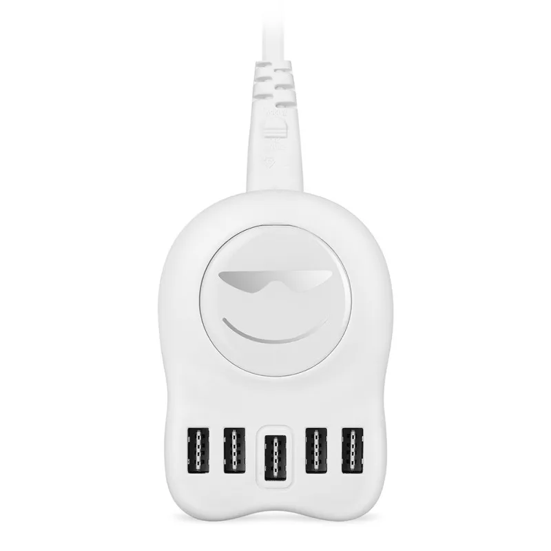 

Multi Ports Smart Charger USB Hub Charging Station . 3.1A Large Current High Efficient 5 Ports Strong Compatibility