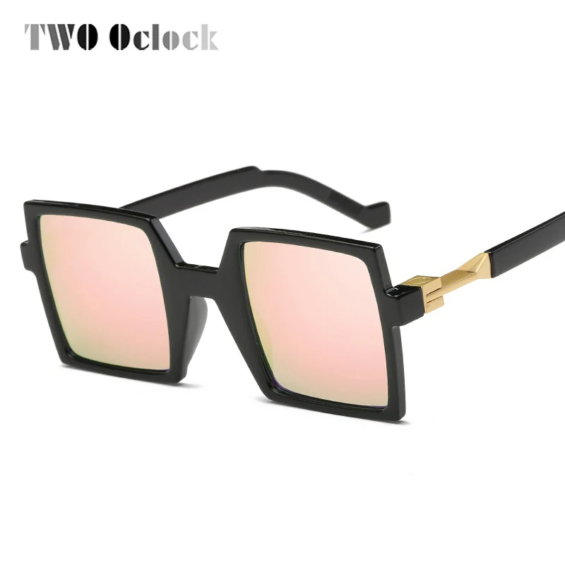 

TWO Oclock Vintage Square Sunglasses Women Brand Sunglass Men Retro Sun Glasses UV400 Shades Points oculos de sol feminino 2722