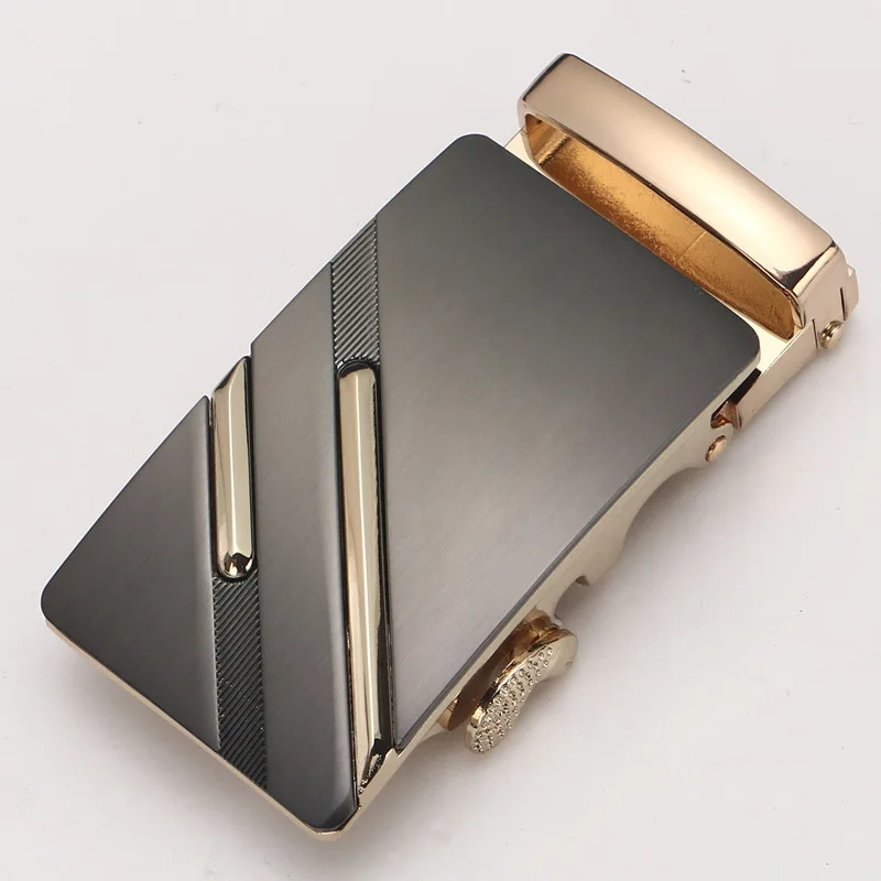 new Men's Belt Head Belt Buckle Leisure Belt Head Business Accessories Automatic Buckle Width 3.5CM luxury fashion belt y56-1