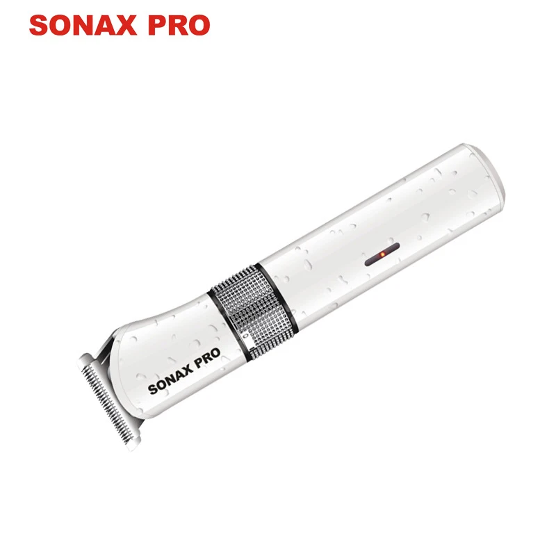 Sonax Pro портативная перезаряжаемая Водонепроницаемая профессиональная машинка для стрижки волос Бытовая Бесшумная детская Европейская машинка для стрижки волос Shav