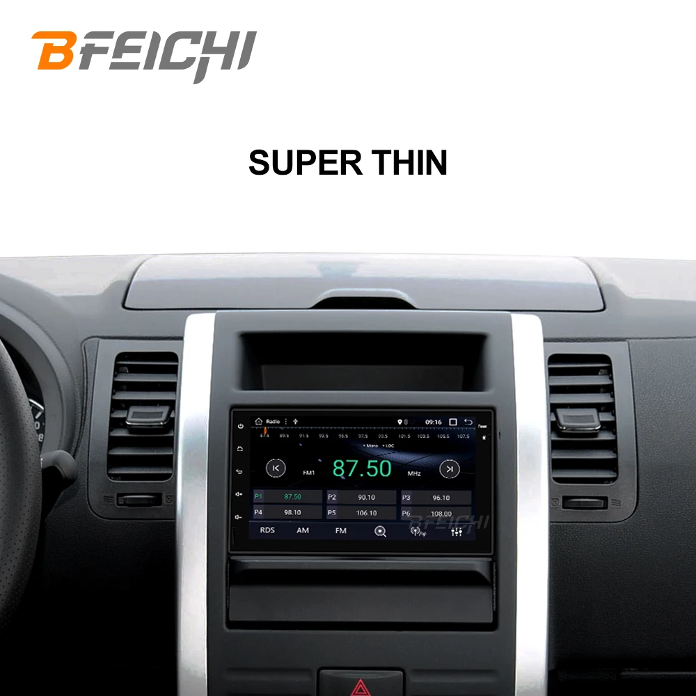 Bfeichi android 7,1 автомобильный dvd gps Навигатор Радио Видео плеер стерео Универсальный радио плеер Автомобильный мультимедийный плеер gps навигация