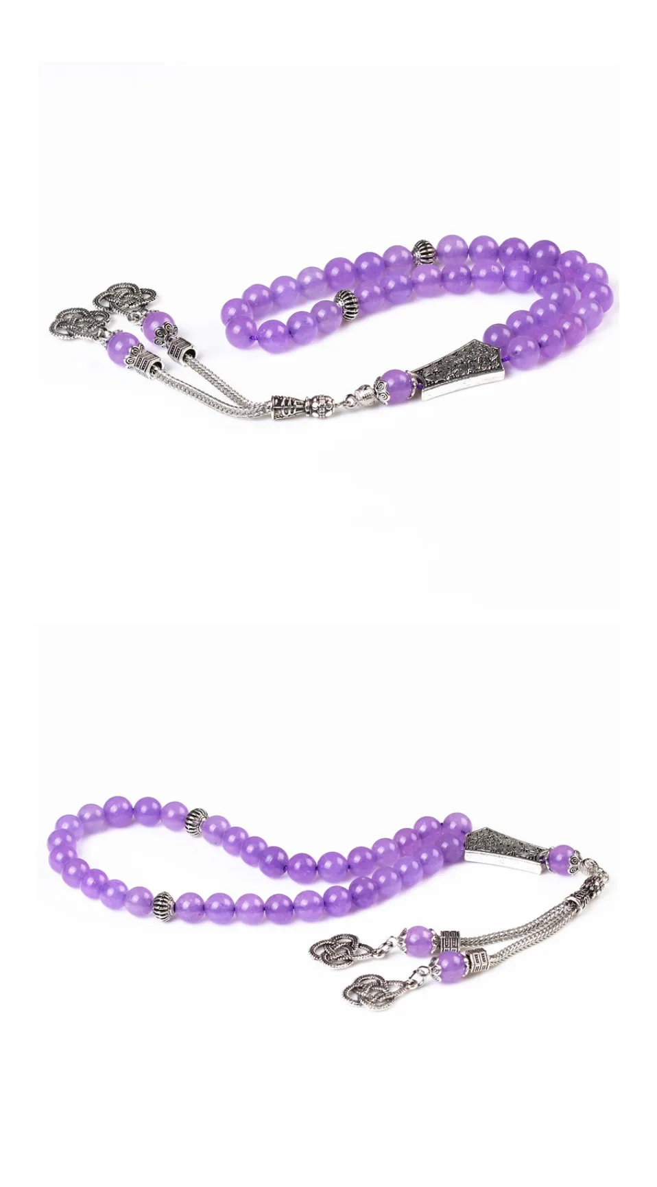 LOSHEREN религиозные браслеты 33 мусульманские четки Классический Шарм Tasbih для мужчин женщин Jewelry Исламская Misbaha