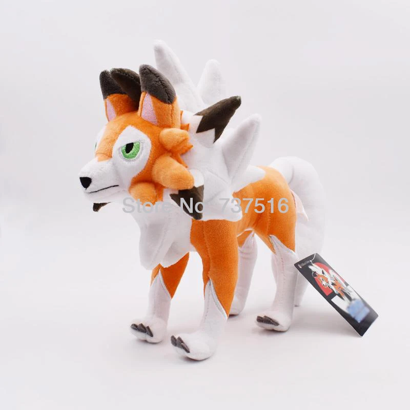 Новые чучела животных стоя Lycanroc сумерки и полудня мечты форма плюшевая мягкая