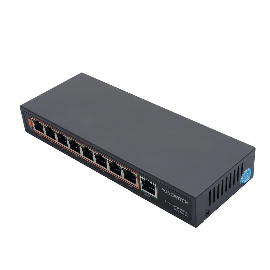 New-Style-8-Port-10-100Mbps-POE-Switch-Injector-Power-over-Ethernet-Network-Switch-for-IP