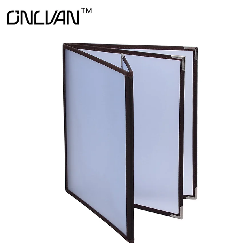 40 Pcs/Lot PVC Leather Restaurant Menu Folders Restaurant Menu Food