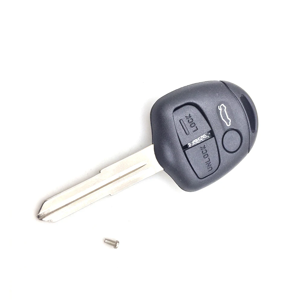 

For Mitsubishi Lancer 2007-2014 3 Buttons Remote Key Case Shell Auto Car Replacement Key Fob Shell Blade Shell Case New