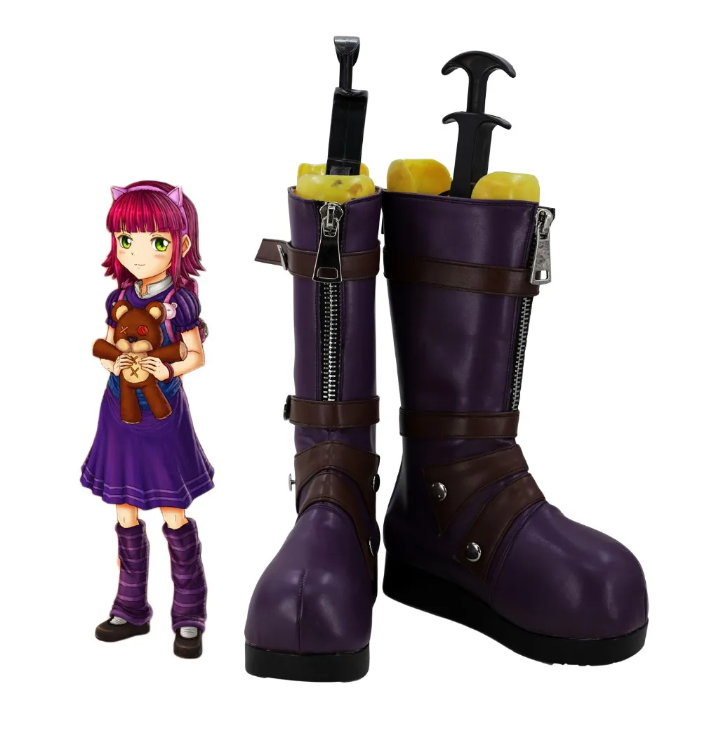 Игра LOL Annie Hastur the Dark Детские ботинки для костюмированной вечеринки Обувь на