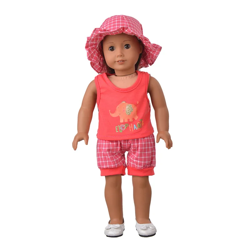 18 дюймов American girl hat Слон костюм подарок на день рождения для детей хорошее