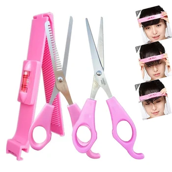

3 Pcs Hair Tools Bangs Hair Clip Trimmer Clipper Hand Cut Bangs Cutter Tool Hot Mdf