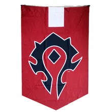 Flag Dacron Blue Home Decor Cosplay Accessory World of War craft WOW Alliance Horde Banner fvip wow for the horde world of warcraft backpack school bags luminous backpacks tribe alliance nylon mochila galaxia