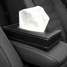 Модная тканевая коробка из микрофибры и кожи с магнитным замком, дизайнерский чехол, автомобильный домашний бумажный контейнер для салфеток, чехол 20cmX11. 5cmX4