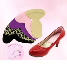 Прочная обувь с Т-образной нитью и толстой задней стопой, с наклейками, на высоком каблуке, мягкие нескользящие вставки, аксессуары для обуви