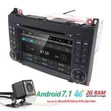 2 DIN c A R DVD GPS он A D Unit для Mercedes Benz B200 a b CL A ss W169 W245 VI A без Vito W639 Sprinter W906 WI-FI 4 г Bluetooth R a dio SWC