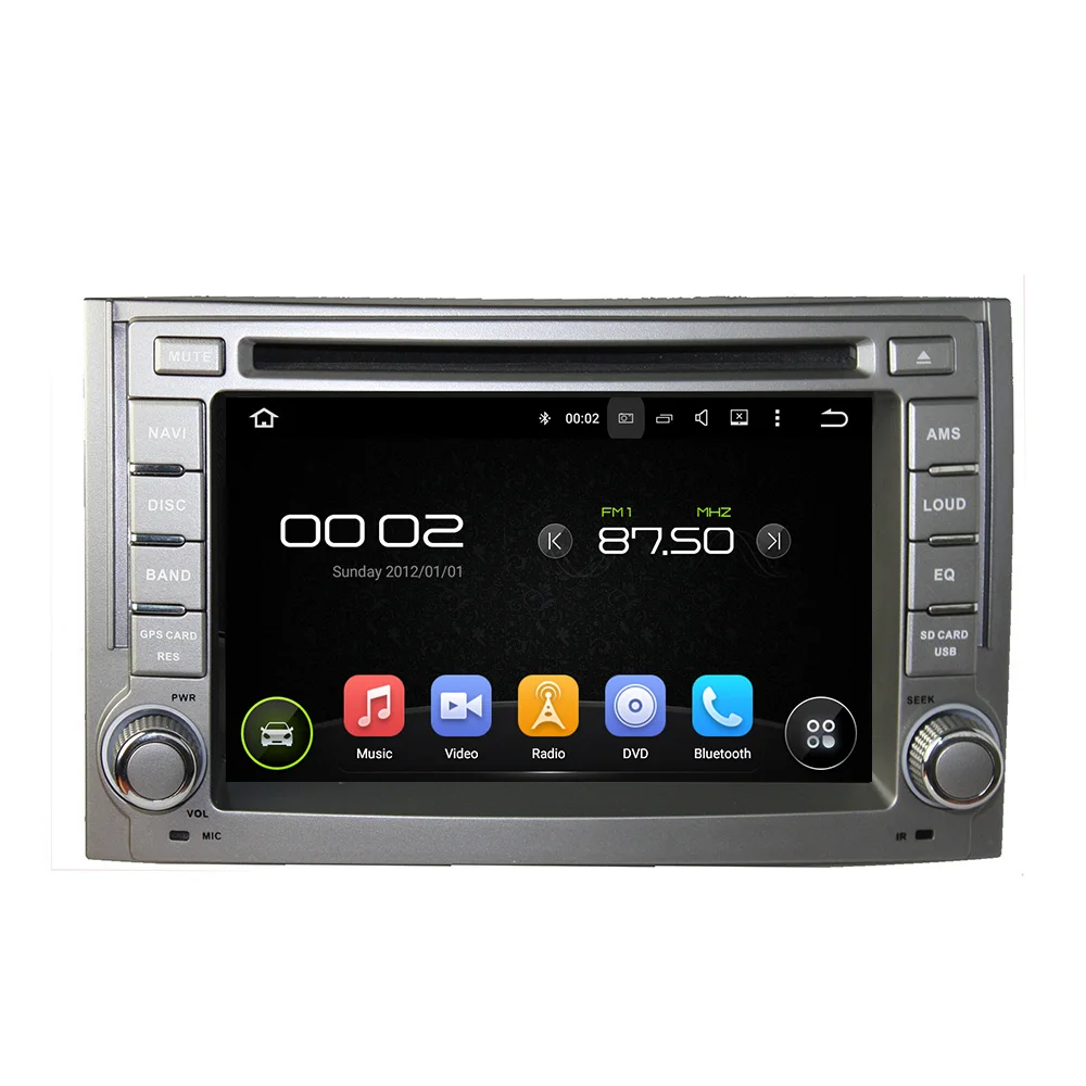 Sale 2 Din Car Stereo Bluetooth MP3 Player FM Radio for Hyundai I10 2011 2012 Android Touch Screen Auto DVD GPS WIFI AUX USB 3G TV 5