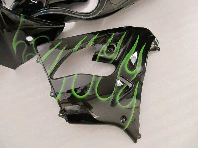 Комплект обтекателей из АБС пластика для KAWASAKI Ninja ZX9R 00 01 детали спортивных