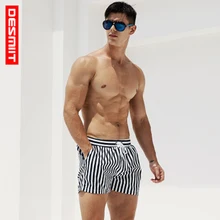 Летние пляжные Для мужчин шорты для отдыха Спорт Бег серфинг короткие быстрый сухой бассейн внутри BoardShorts Для мужчин s Plus Размеры трусы