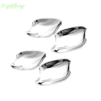 

2016 2017 For Audi A4 B9 4dr Sedan Side Outer Door Handle Bowls Cover Trim ABS Chrome 4pcs