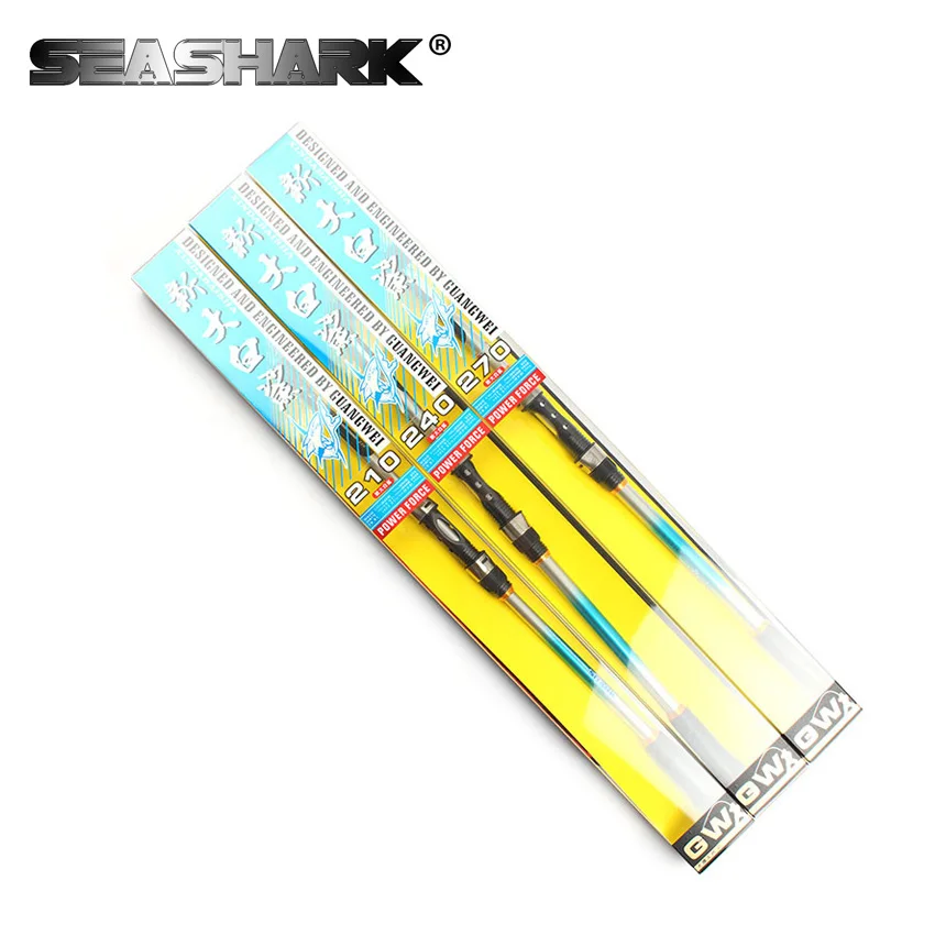 SEASHARK Удочка ручное углеродное волокно 2 1 4 7 3 6 0 литье телескопическая легкая