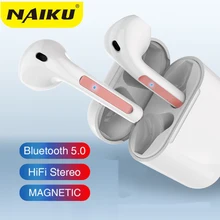 Новинка Y22 tws Bluetooth наушники беспроводные наушники сенсорное управление наушники 4D объемный звук и зарядный чехол для всех смартфонов