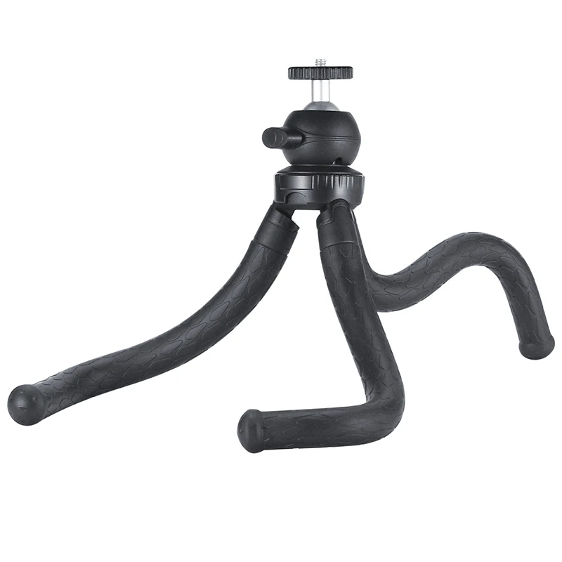 Штатив Ulanzi MT-07 Octopus FlexibleTripod со съемной шаровой головкой на 360 ° с держателем для телефона для iPhone X XS Max 8 huawei samsung Gopro