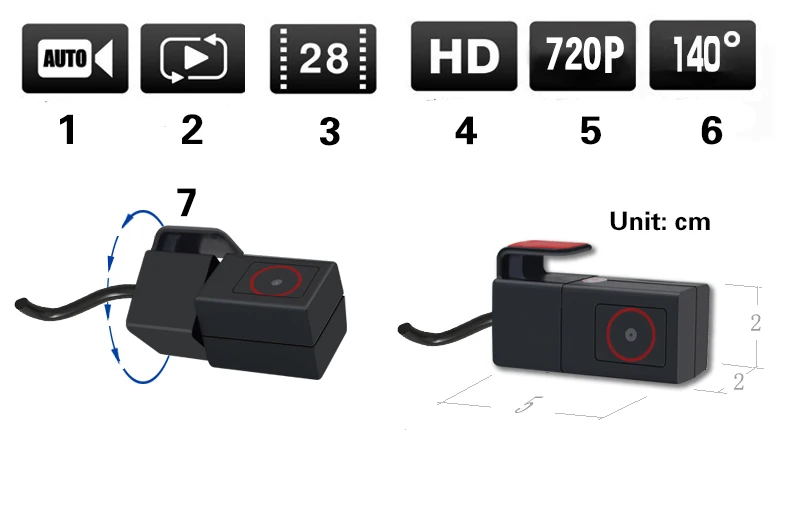 Автомобильная dvr камера USB DVR камера для Android 4,2/4,4/5.1.1/6.0.1 автомобильный ПК dvr камера вождения рекордер скрытый DVR