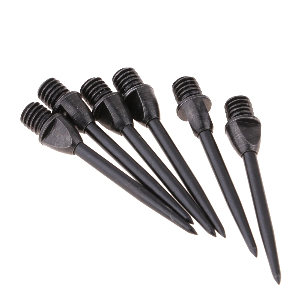 6Pcs Harrows Darts Steel Converter Points Soft Tips Replacement 2BA Thread Used for Steel Tip Darts Dart Accessories