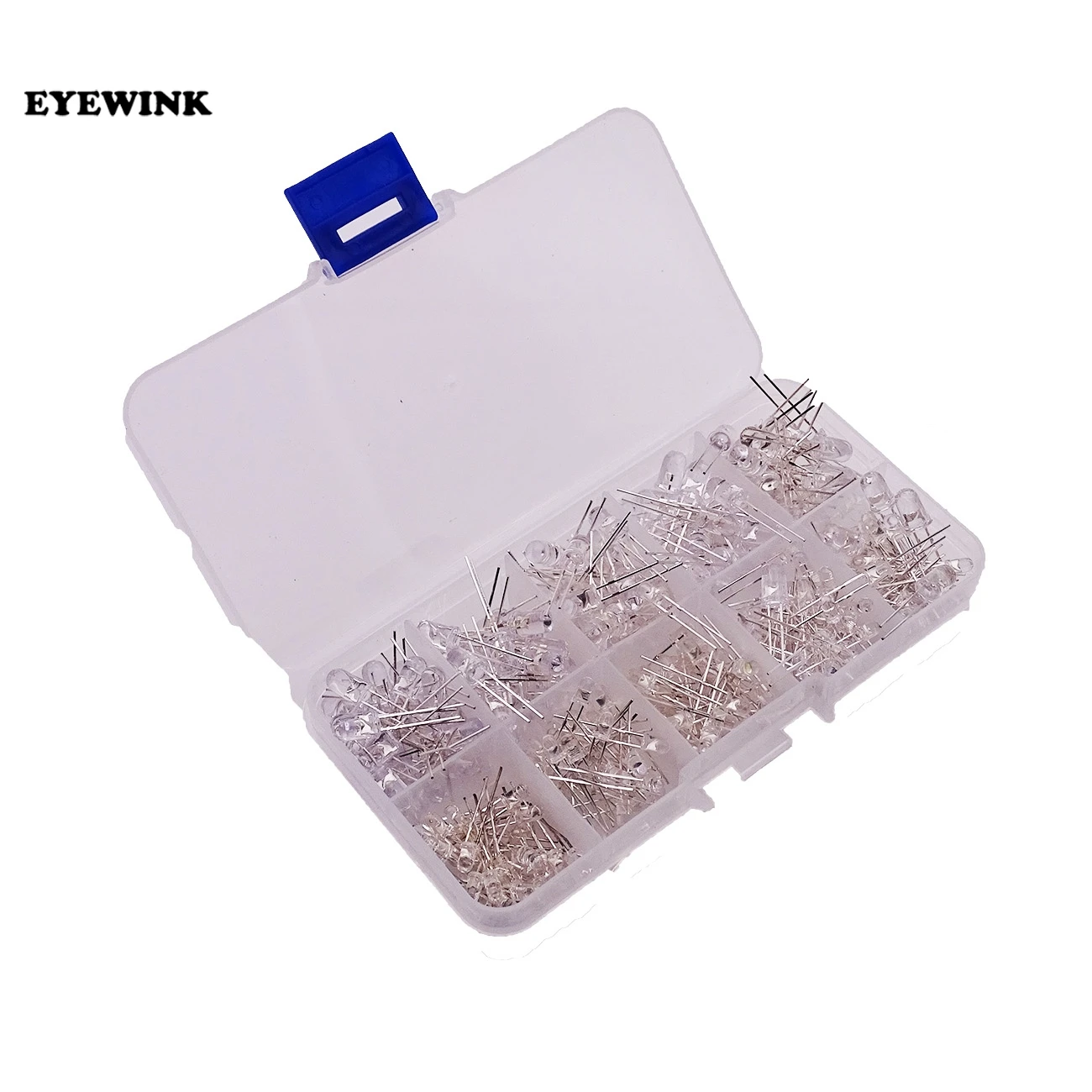 1set 3mm and 5mm Assorted Clear LED Light Emitting Diodes 5 Colors Pack of 300 electronic diy kit | Электронные компоненты и