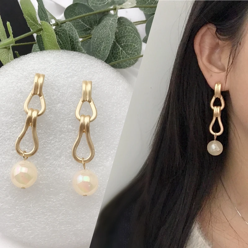 

Timeless Wonder New Retro Geo Ball Drop Earrings Women Party Top Statement Street Chic Sweet Vintage Indian Long Ins Lovely 6533