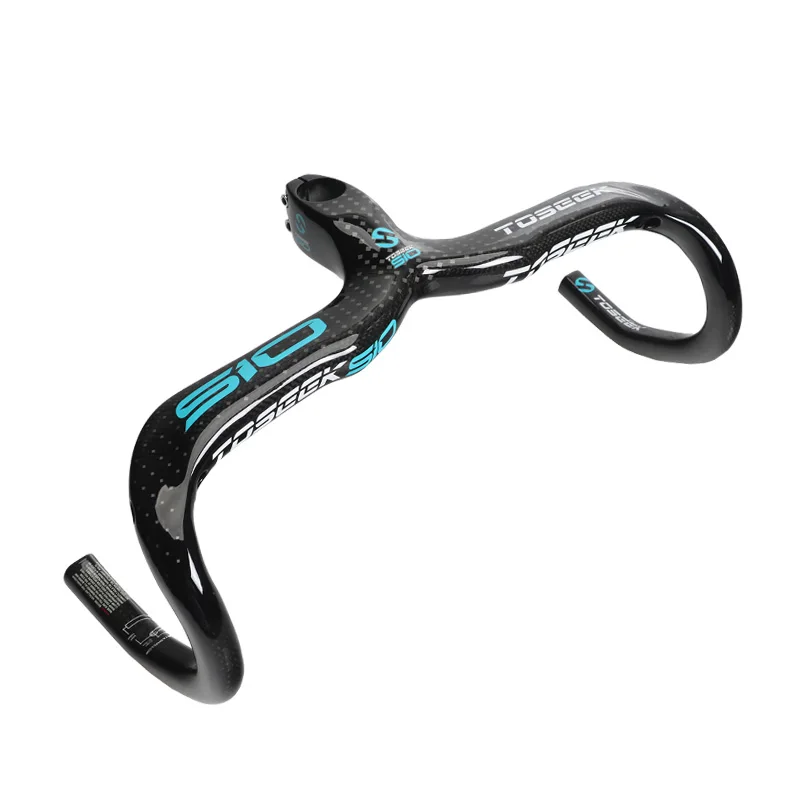 

TOSEEK Carbon Road Bike Handlebar Racing Triathlon Bicycle Handlebar integrated handlebar Road Bike Parts
