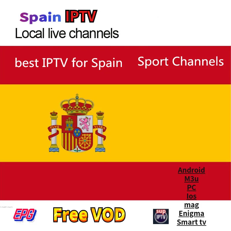

2019 Spain IPTV Spanish espana ESPA a subscription iptv Spain Belgium Sweden albania FHD Sports channels for smart tv m3u tvbox