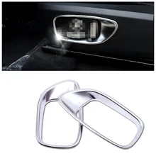 Для Land Rover Дискавери Спорт ABS матовое внутреннее автомобильное сиденье Отрегулируйте декоративные рамки 2 шт./компл