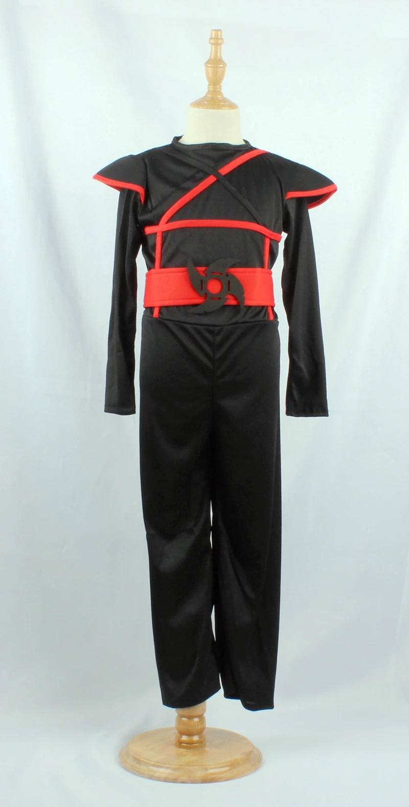 95 140cm Children Super Hero Boy Black Ninja Warrior Costumes Halloween