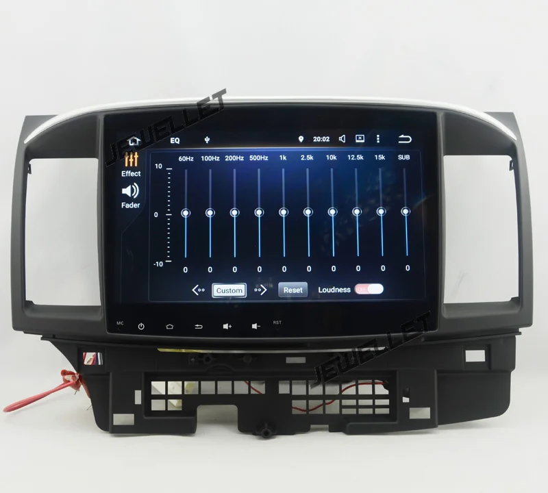 Excellent 10.1" Octa Core IPS screen Android 9.0 Car GPS radio Navigation for Mitsubishi Lancer Fortis 2008-2013 8