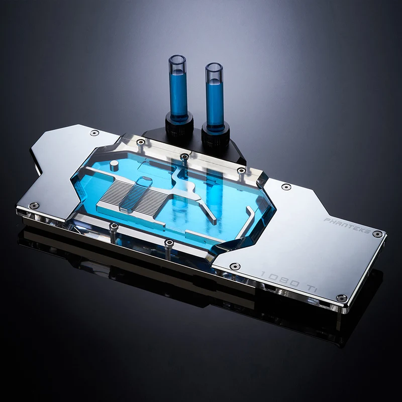 Phanteks 1080Ti NVIDIA GeForce GTX 1080Ti компьютерный GPU с водяным охлаждением(RGB/толстое медное дно