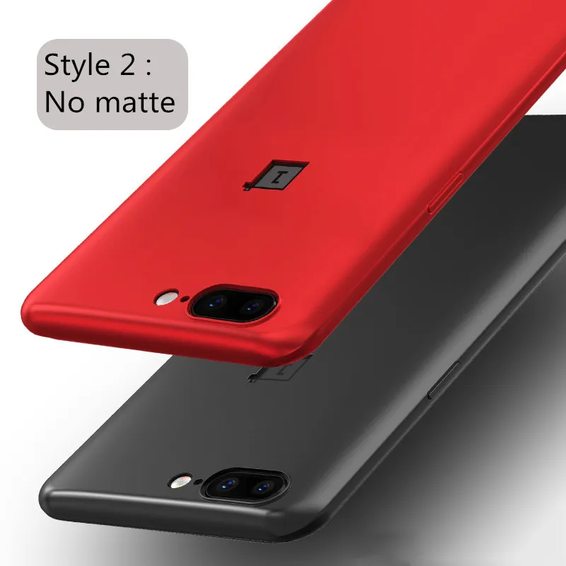 Oneplus-5-case-cover-gray-matte-MOFi-original-Soft-back-cover-oneplus-5-cover-black-capa5