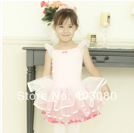 

Hot sales pink sleeveless Girl's ballet skirt,5y - 8 years kid dress,kid's TUTU skort