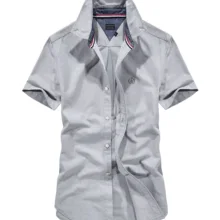 Брендовые мужские рубашки футболки с коротким рукавом, большие Размеры 4XL Досуг Мужская рубашка мужской тонкий хлопок с лацканами летняя хлопковая рубашка мужская рубашка Camisa Hombre